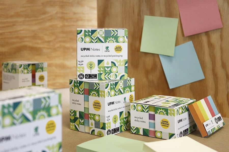 UPM Notes | 75x75 mm | Pastellmix