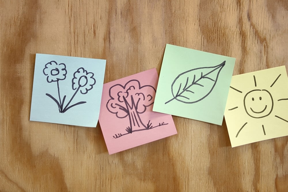 UPM Notes | 75x75 mm | Pastellmix