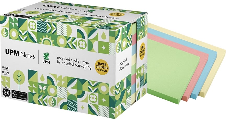 UPM Notes | 125x75 mm | Pastellmix