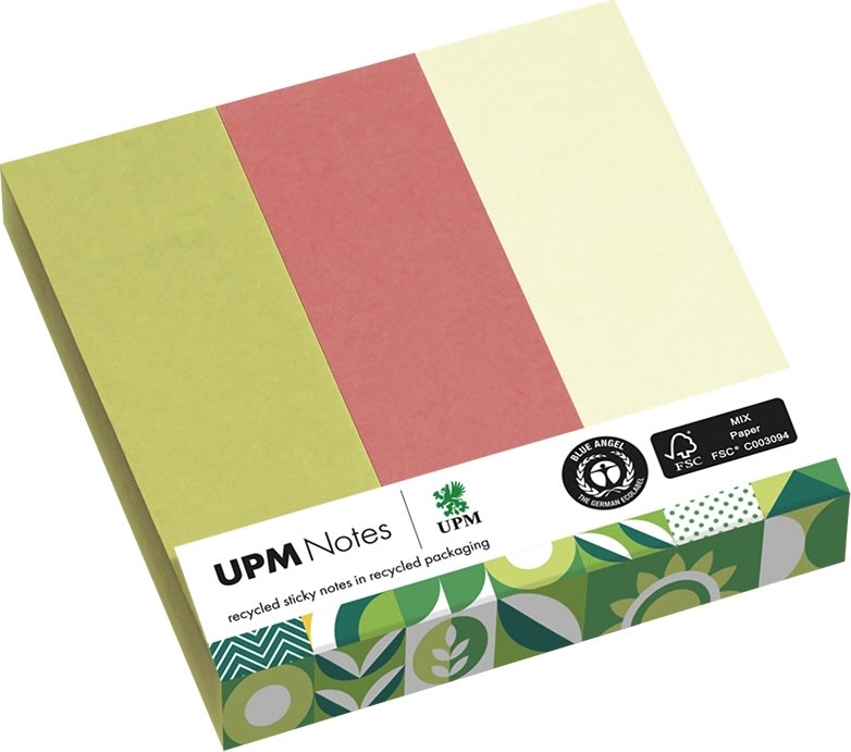 UPM Indexflikar | 25x75 mm | 3 färger