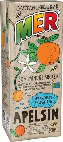 Fruktdryck MER Apelsin 20cl