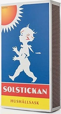 Tändstickor hushållsask