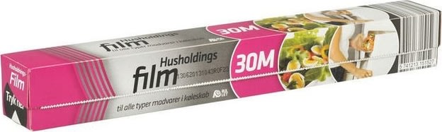 Plastfolie operforerad PE 30cmx30m 12my