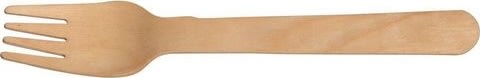 Bestick Gaffel vaxat trä 16cm 100/fp