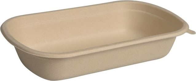 Matlåda takeaway Bagasse 1000ml 125/fp