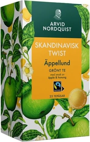 Te Fair ARVID.N Äppellund grönt te 25/fp