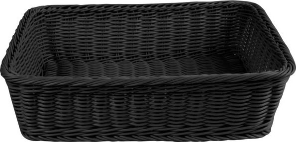 Brödkorg 38x29cm svart