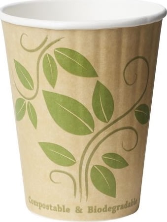 Pappersbägare DUNI 35cl 35/fp
