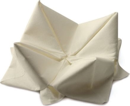 Servett 3-lags 33x33cm vanilj 125/fp