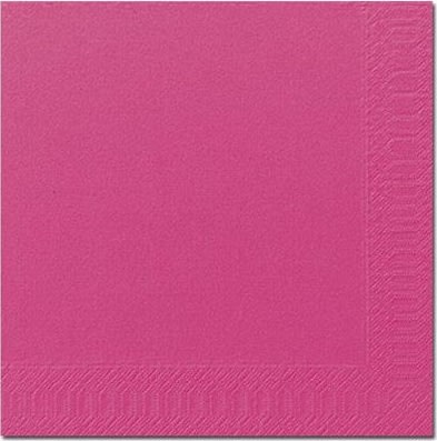 Servett 3-lags 33x33cm rosa 125/fp