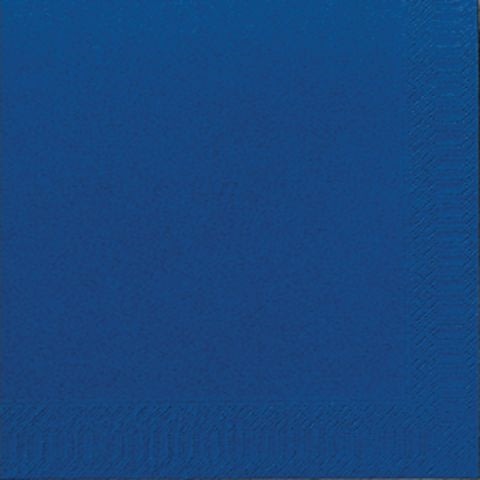 Servett 3-lags 40x40cm mörkblå 125/fp