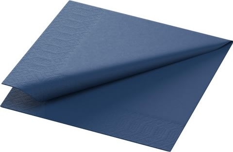 Servett 3-lags 24x24cm mörkblå 250/fp