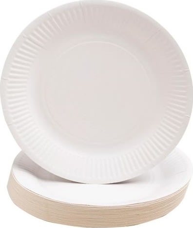 Tallrik EXACOMPTA papper 23cm 50/fp