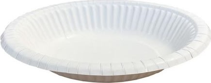 Tallrik papper djup 350ml Svanen 50/fp