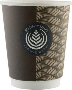 Pappersbägare kaffe 25cl 32/fp