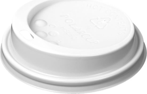 Lock till 250ml bägare vit 100/fp