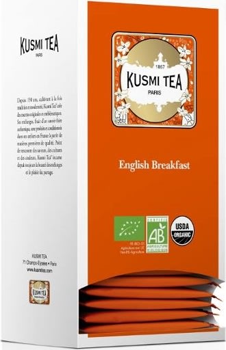Te KUSMI Eko English Breakfast 25/fp