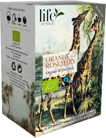 Te LIFE BY FOLLIS Apelsin rosmarin 20/fp