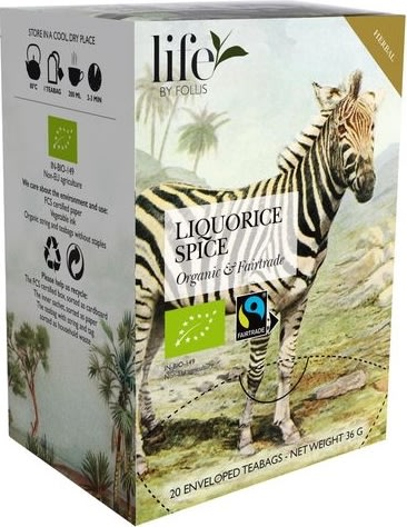 Te LIFE BY FOLLIS Lakrits kryddor 20/fp