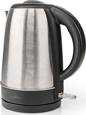 Vattenkokare NEDIS 2200W 1,7L rostfritt