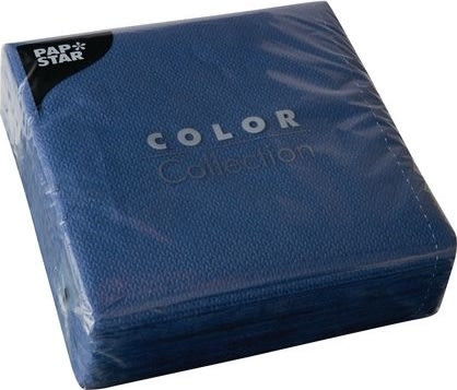 Servett 1-lags 33x33cm mörkblå 100/fp