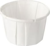 Dressingbägare 35ml vit 250/fp