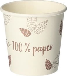 Pappersbägare PURE Zero 10cl 80/fp