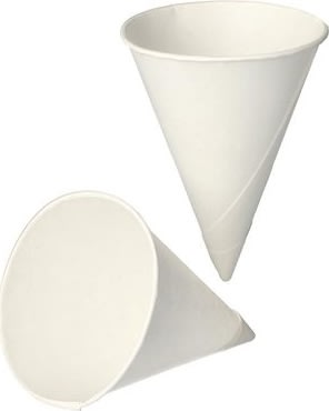 Spetsbägare Sockerrör 120 ml vit 200/fp