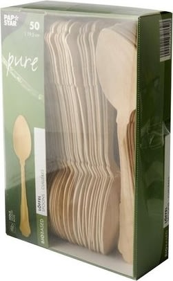 Bestick Träsked PURE Premium 50/fp