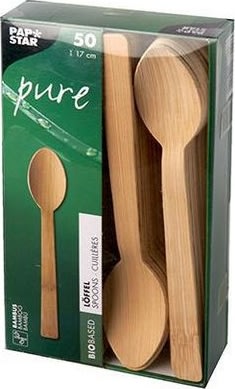 Bestick Sked PURE bambu 17cm 50/fp