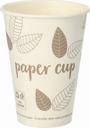 Pappersbägare PURE Zero 18cl 80/fp