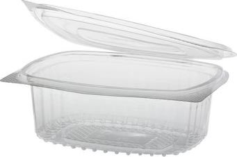 Salladsskål R-PET 375ml inkl. lock 50/fp