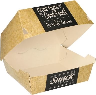 Matlåda PAPSTAR 70x125x125mm 50/fp