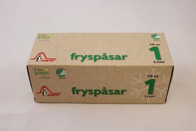 Fryspåse PINGVIN ECO LDPE 1L 22my 70/fp