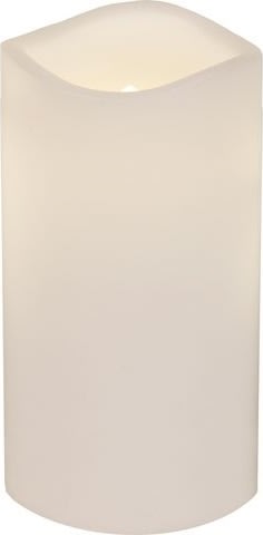 Blockljus STAR T Paul LED 15cm vit