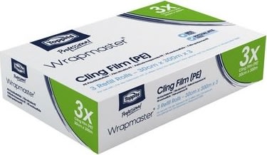 Plastfolie TOPPITS PE 30cmx300m 3/fp