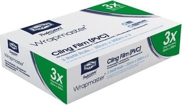 Plastfolie TOPPITS PVC 30cmx300m 3/fp