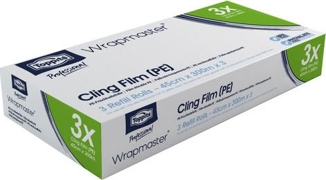 Plastfolie TOPPITS PE 45cmx300m 3/fp