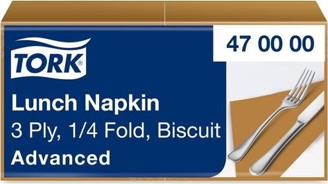 Servett TORK Lunch 3-lags beige 150/fp