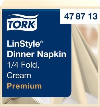 Servett TORK LinStyle creme39x39cm 50/fp