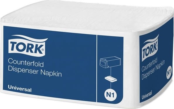 Servett TORK Uni N1 1-lags 33x30 7200/fp