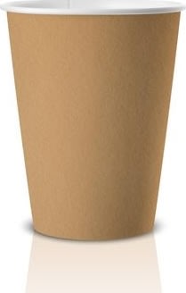 Pappersbägare 18cl brun 50/fp