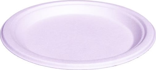 Tallrik Bagasse BIO 22,5 cm 50/fp