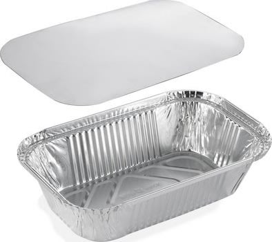 Aluminiumform inkl. lock 660ml 50/fp