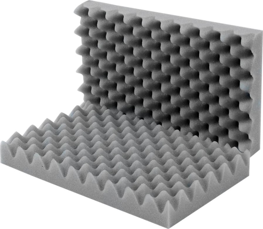 Blått skuminlägg till postpaket 320x230x25/40 mm