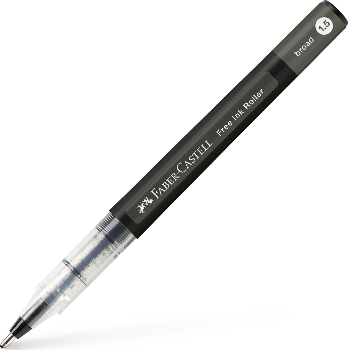 Faber-Castell Free Ink Rollerballpenna, B, Svart