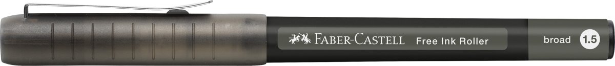 Faber-Castell Free Ink Rollerballpenna, B, Svart