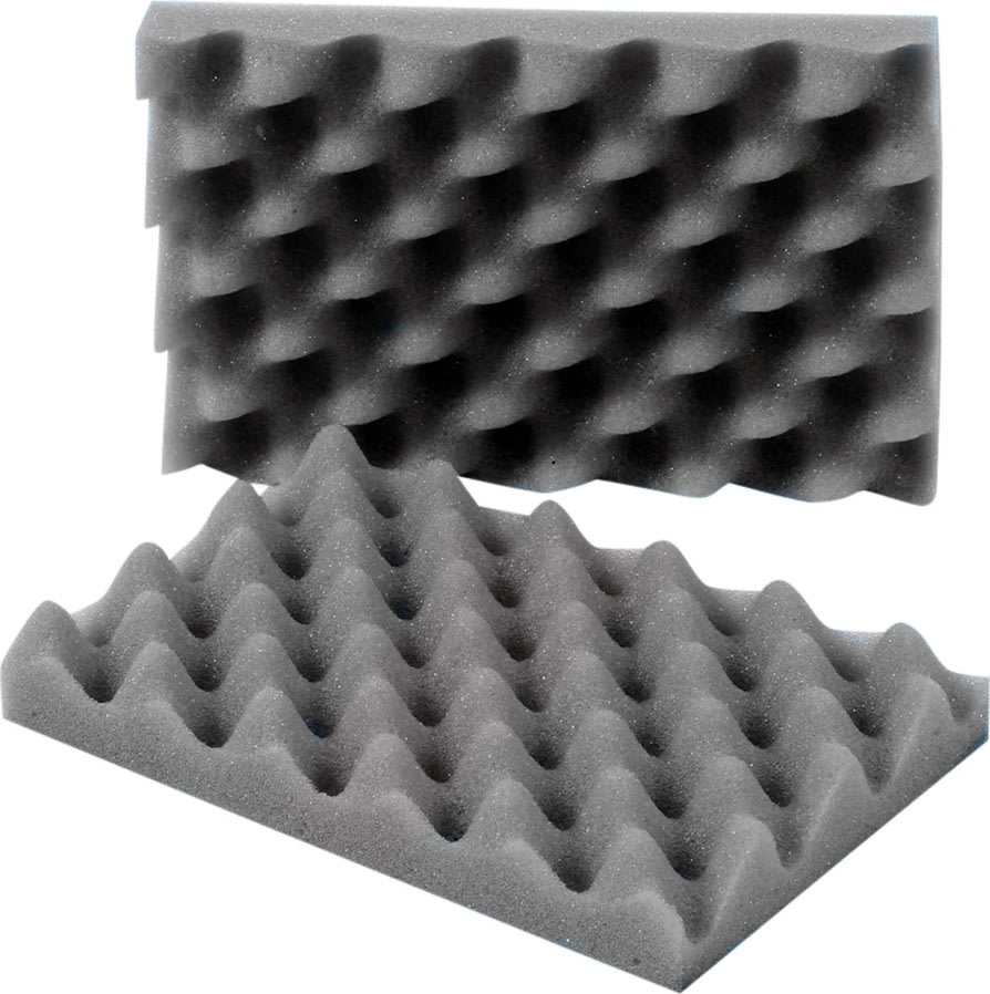 Blått skuminlägg till postpaket 287x173x25/40 mm