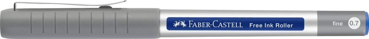 Faber-Castell Free Ink Rollerballpenna, EF, Blå