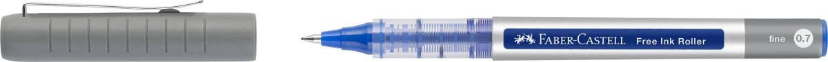Faber-Castell Free Ink Rollerballpenna, EF, Blå